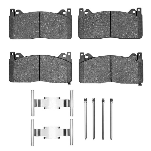 R1 16-20 Ford Mustang Front Performance Sport Pads & Hardware Kit - 2115-1853-01