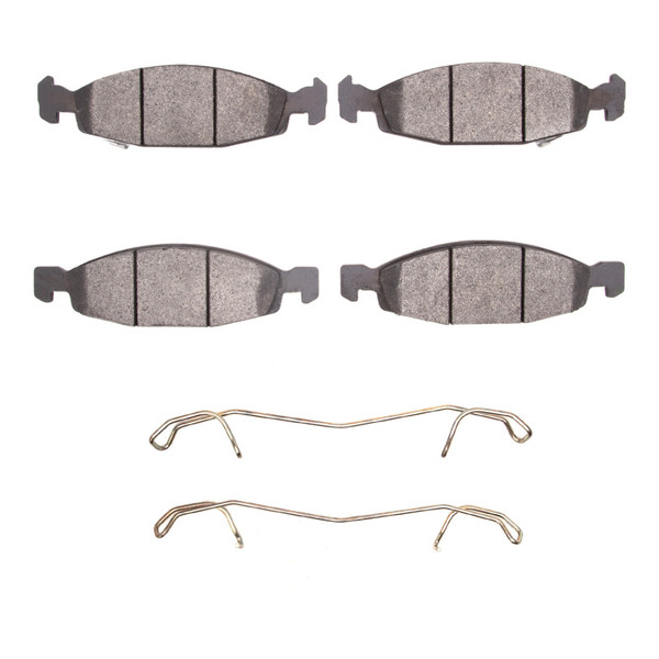 R1 99-02 Jeep Grand Cherokee Front Super Duty Pads & Hardware Kit - 2214-0790-01