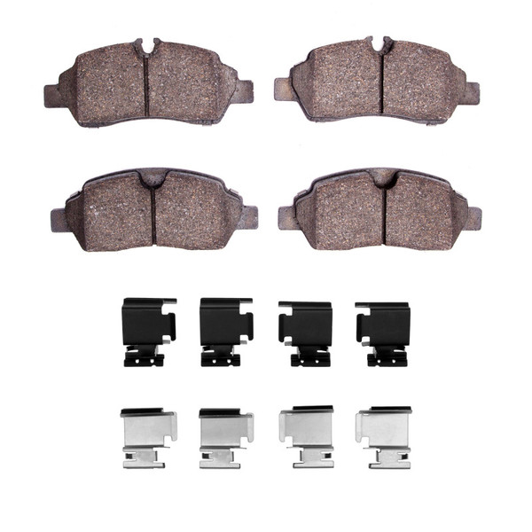 R1 2015-2019 Ford Transit-250 Rear R1 Super Duty Pads & Hardware Kit - 2214-1775-01