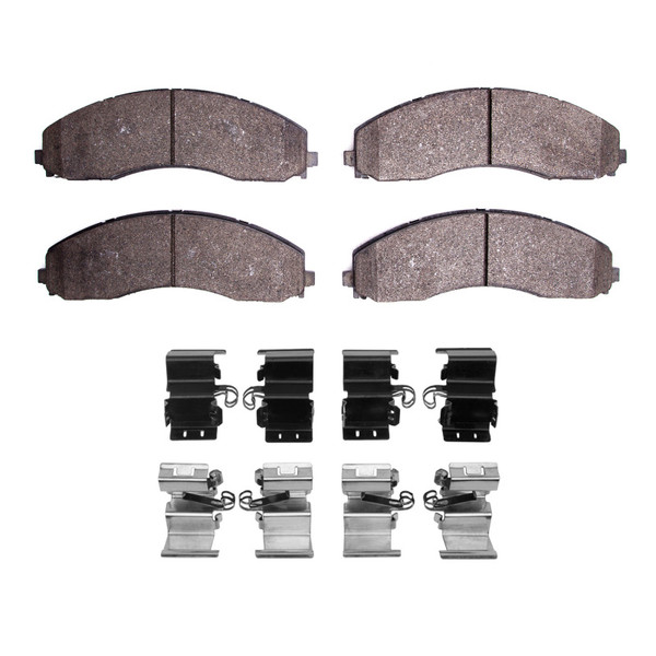 R1 2017-2024 Ford F-450 Super Duty Front/Rear R1 Super Duty Pads & Hardware Kit - 2214-2018-01