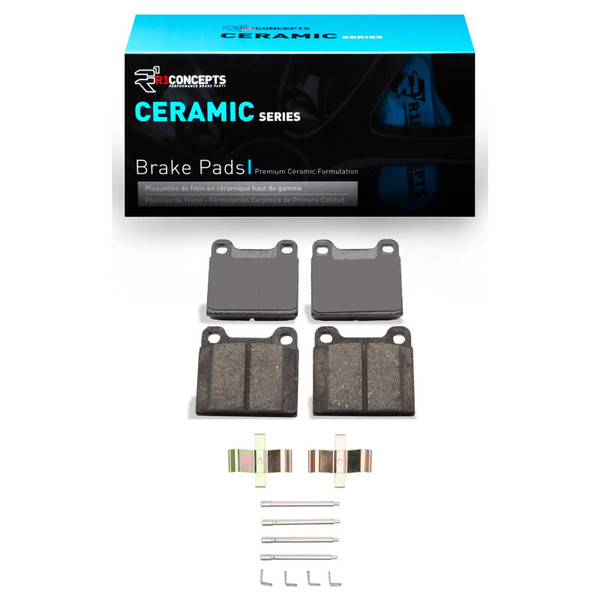 R1 69-83 Porsche 912 Rear Ceramic Pads & Hardware Kit - 2310-0031-01