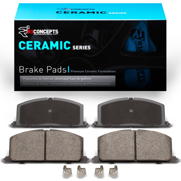 R1 83-99 Chevrolet Nova Front R1 Ceramic Brake Pads - 2310-0242-00