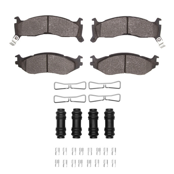 R1 91-95 Chrysler New Yorker Front Ceramic Pads & Hardware Kit - 2310-0524-01