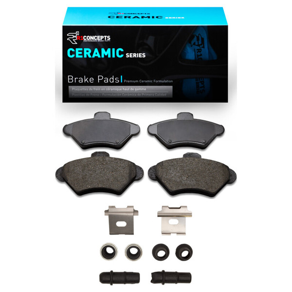R1 1993-1998 Ford Mustang Front R1 Ceramic Pads & Hardware Kit - 2310-0600-01