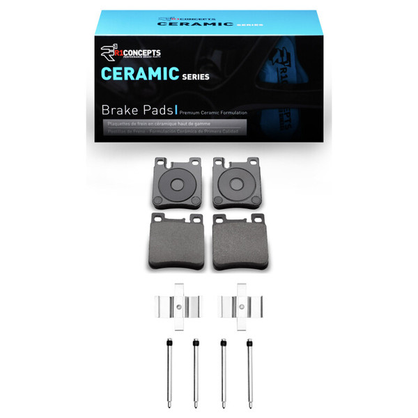 R1 92-09 Chrysler Crossfire Rear Ceramic Pads & Hardware Kit - 2310-0603-01