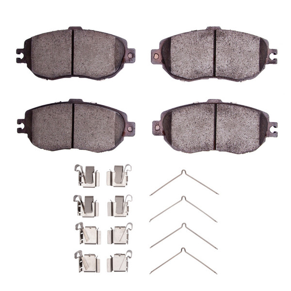 R1 93-94 Lexus LS400 Front Ceramic Pads & Hardware Kit - 2310-0612-01
