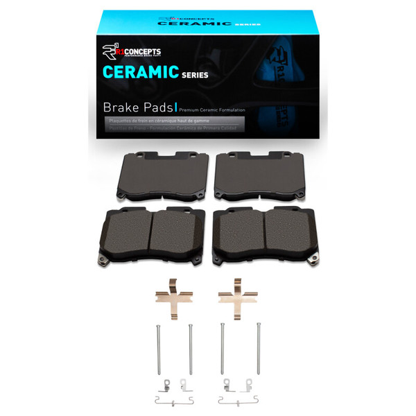 R1 1993-1998 Toyota Supra Front R1 Ceramic Pads & Hardware Kit - 2310-0629-01