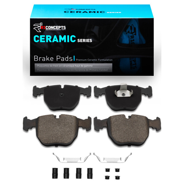 R1 1995-2006 BMW 740IL Front R1 Ceramic Pads & Hardware Kit - 2310-0681-01