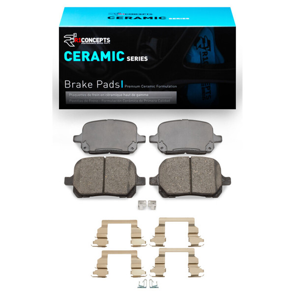 R1 1997-2004 Lexus ES300 Front R1 Ceramic Pads & Hardware Kit - 2310-0707-01
