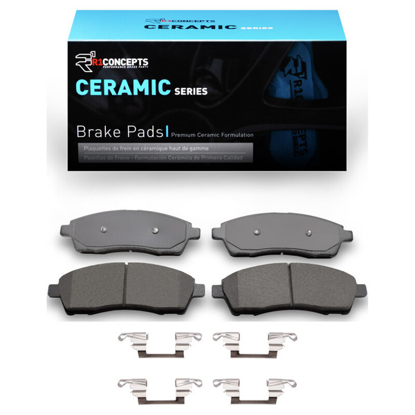 R1 1999-2005 Ford Excursion Rear R1 Ceramic Pads & Hardware Kit - 2310-0757-01