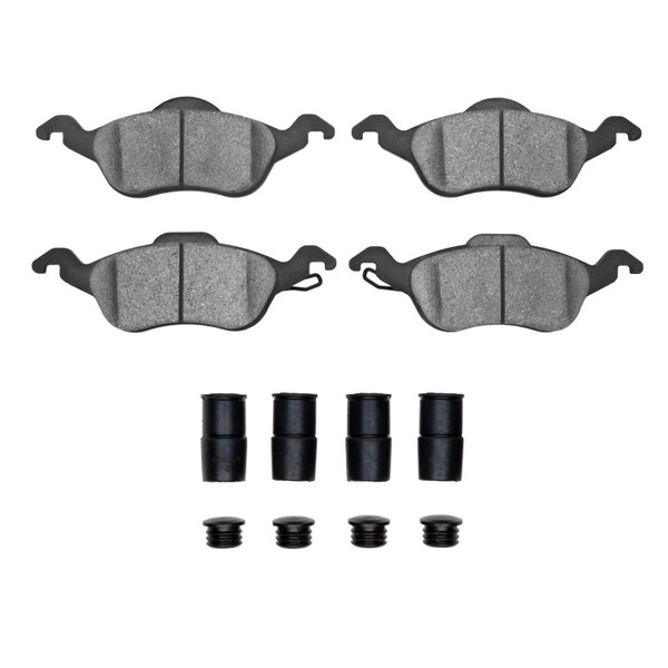R1 00-04 Ford Focus Front Ceramic Pads & Hardware Kit - 2310-0816-01