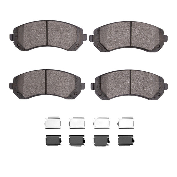R1 01-07 Buick Rendezvous Front Ceramic Pads & Hardware Kit - 2310-0844-01