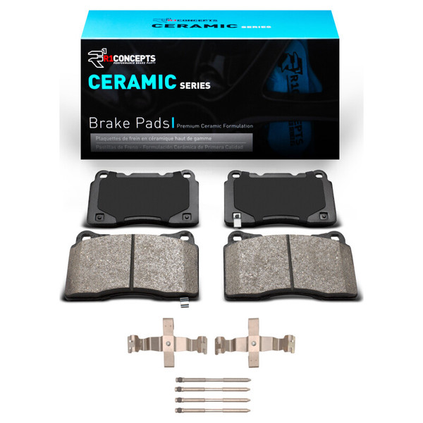 R1 17-25 Acura Integra Front Ceramic Brake Pads & Hardware Kit - 2310-1001-06