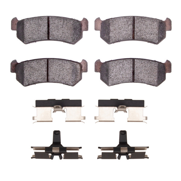 R1 2004-2007 Chevrolet Optra (Mexico) Rear R1 Ceramic Pads & Hardware Kit - 2310-1036-01