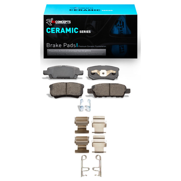 R1 2004-2017 Chrysler 200 Rear R1 Ceramic Pads & Hardware Kit - 2310-1037-01