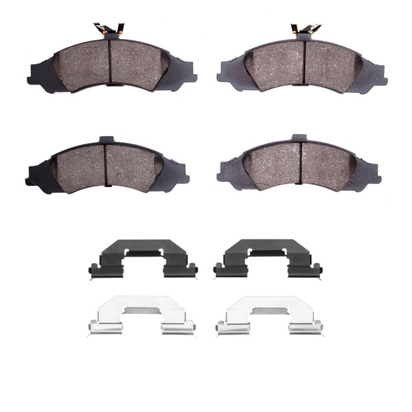 R1 04-04 Pontiac GTO Front Ceramic Pads & Hardware Kit - 2310-1043-01
