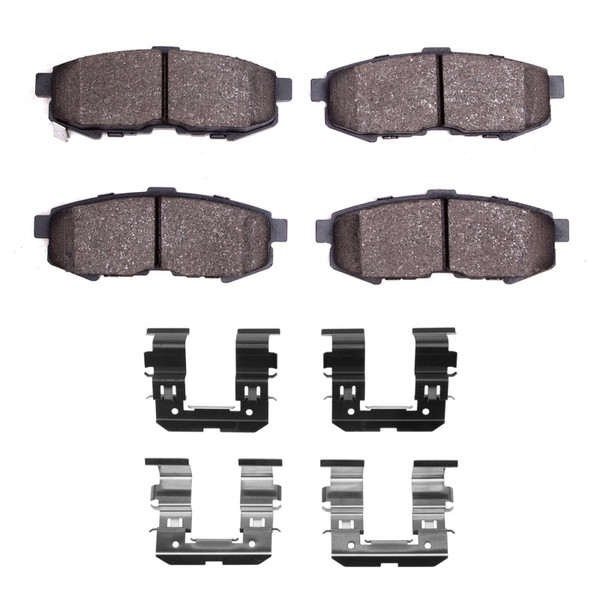 R1 04-06 Mazda MPV Rear Ceramic Pads & Hardware Kit - 2310-1073-01