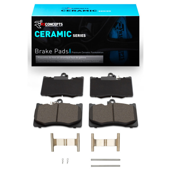 R1 2006-2025 Lexus GS460 Front R1 Ceramic Pads & Hardware Kit - 2310-1118-01