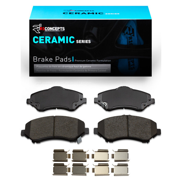 R1 2007-2018 Chrysler Town & Country Front R1 Ceramic Pads & Hardware Kit - 2310-1273-01