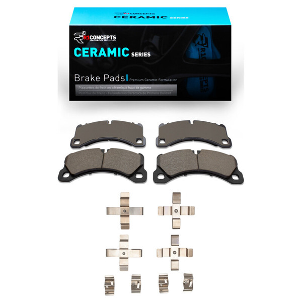 R1 11-23 Porsche Panamera Front Ceramic Pads & Hardware Kit - 2310-1452-01
