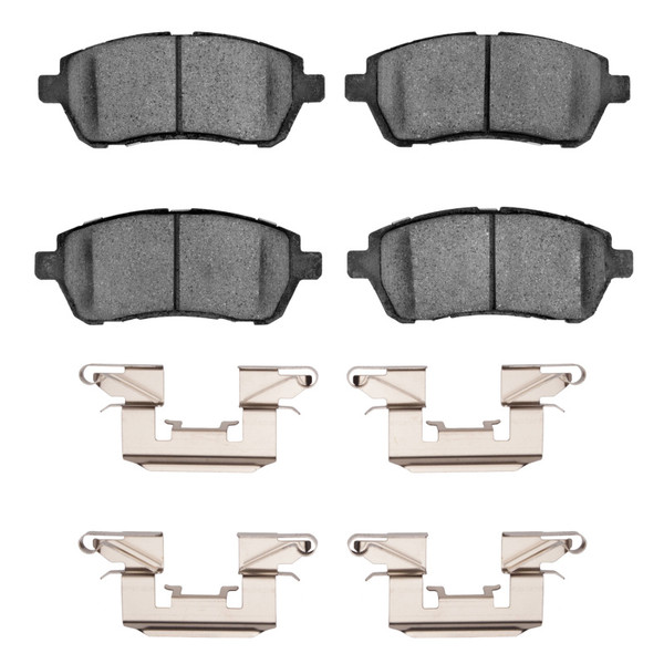 R1 2011-2019 Ford Figo (Mexico) Front R1 Ceramic Pads & Hardware Kit - 2310-1454-01