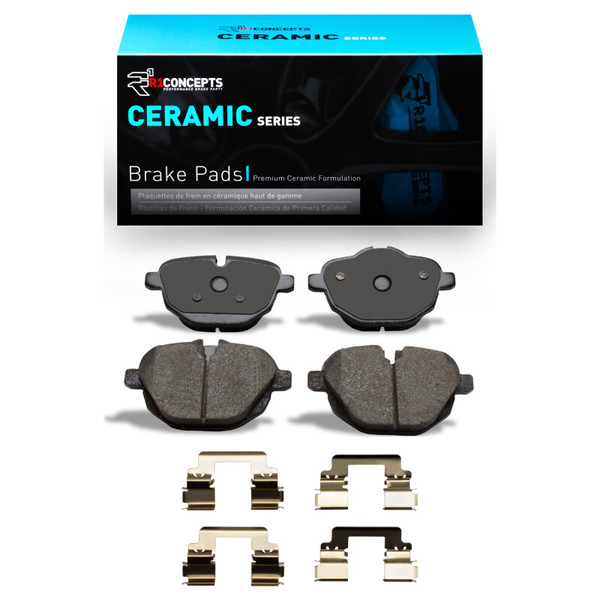 R1 2011-2025 BMW 528I xDrive Rear R1 Ceramic Pads & Hardware Kit - 2310-1473-01