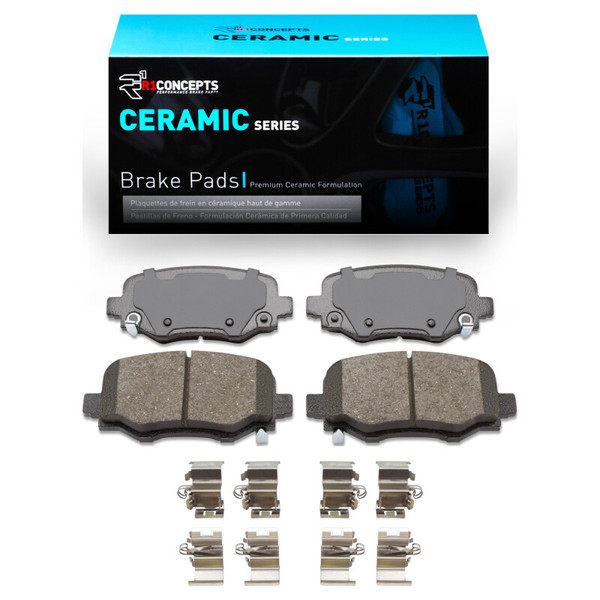 R1 2014-2023 Chrysler 200 Rear R1 Ceramic Pads & Hardware Kit - 2310-1734-01