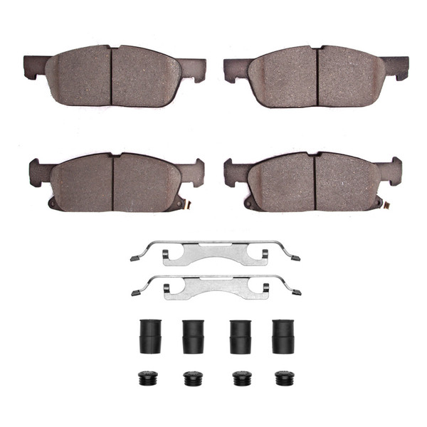 R1 2015-2025 Ford Maverick Front R1 Ceramic Pads & Hardware Kit - 2310-1818-01