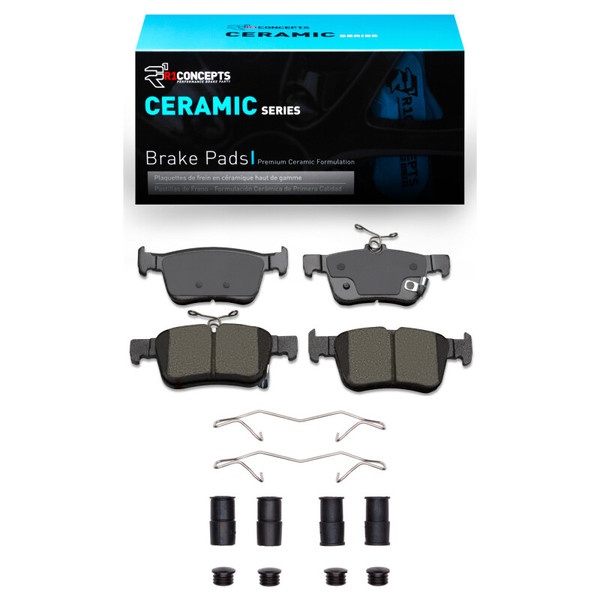 R1 2016-2025 Acura Integra Rear R1 Ceramic Pads & Hardware Kit - 2310-1878-01