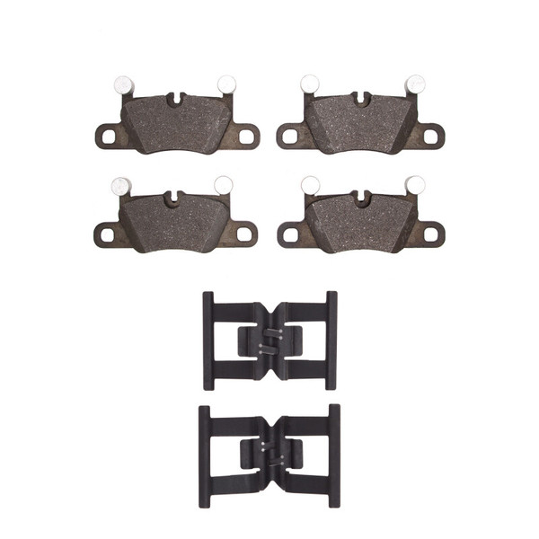 R1 10-23 Porsche 911 Rear Ceramic Pads & Hardware Kit - 2310-1925-01