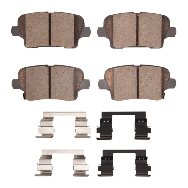 R1 18-25 Buick Envision Rear Ceramic Pads & Hardware Kit - 2310-2189-01