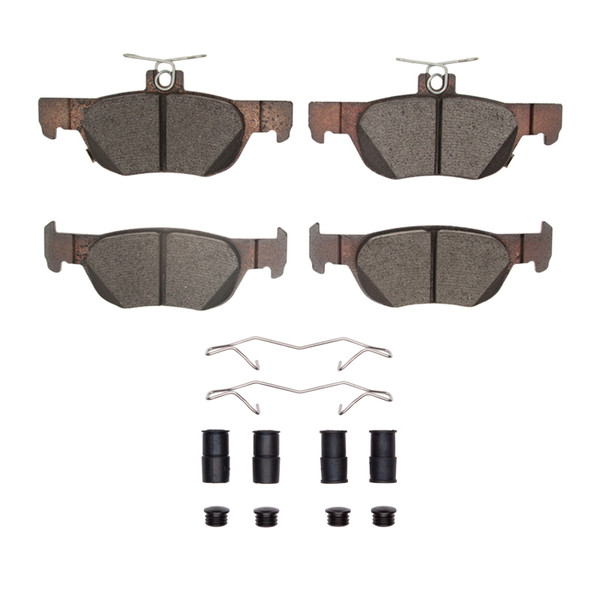 R1 2019-2025 Mazda CX-30 Rear R1 Ceramic Pads & Hardware Kit - 2310-2219-01