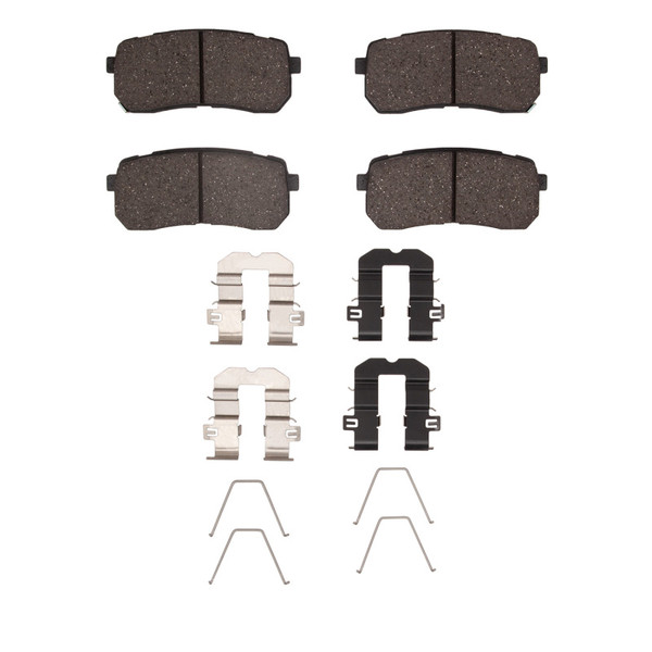 R1 15-21 Kia Sedona Rear Ceramic Pads & Hardware Kit - 2310-2309-01