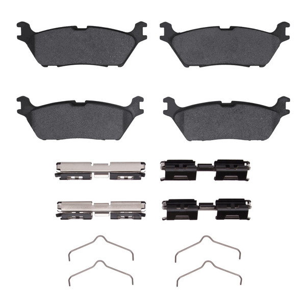 R1 21-25 Ford F-150 RWD Rear Ceramic Pads & Hardware Kit - 2310-2383-01