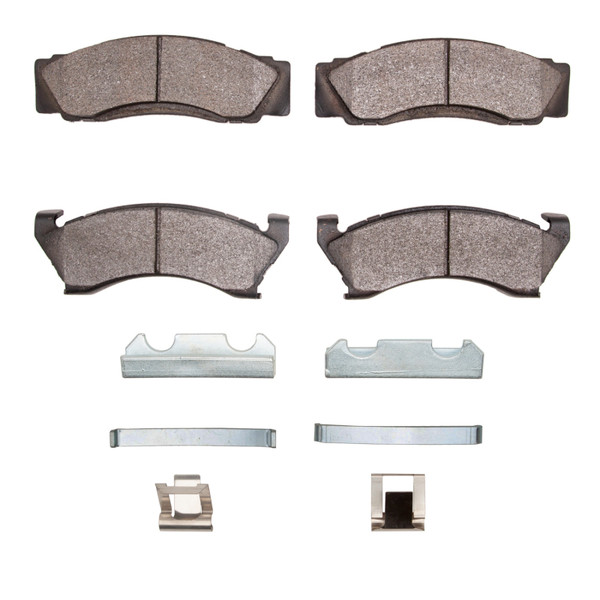 R1 1975-1980 Ford LTD Rear R1 Semi Met Pads & Hardware Kit - 2311-0102-02
