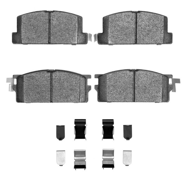 R1 1981-1983 Chevrolet Luv Front R1 Semi Met Pads & Hardware Kit - 2311-0194-01