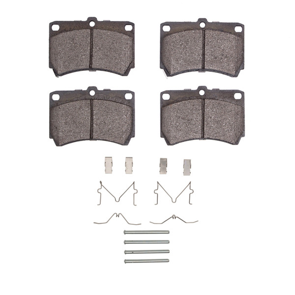 R1 86-94 Mazda 323 Front Semi Met Pads & Hardware Kit - 2311-0319-01