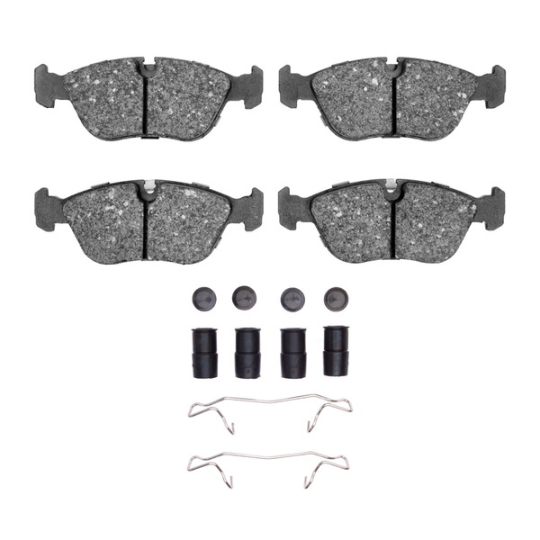 R1 93-04 Volvo C70 Front Semi Met Pads & Hardware Kit - 2311-0618-01