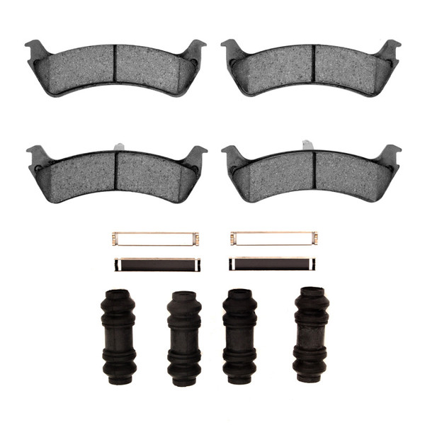 R1 95-02 Ford Explorer Sport Rear Semi Met Pads & Hardware Kit - 2311-0667-01