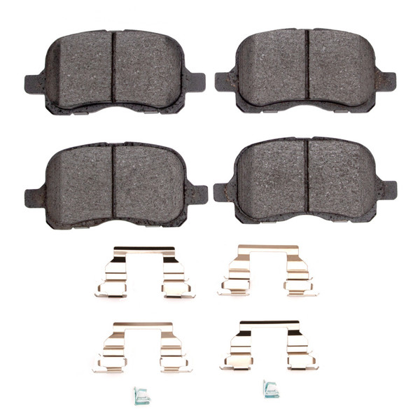 R1 1998-2002 Chevrolet Prizm Front R1 Semi Met Pads & Hardware Kit - 2311-0741-01