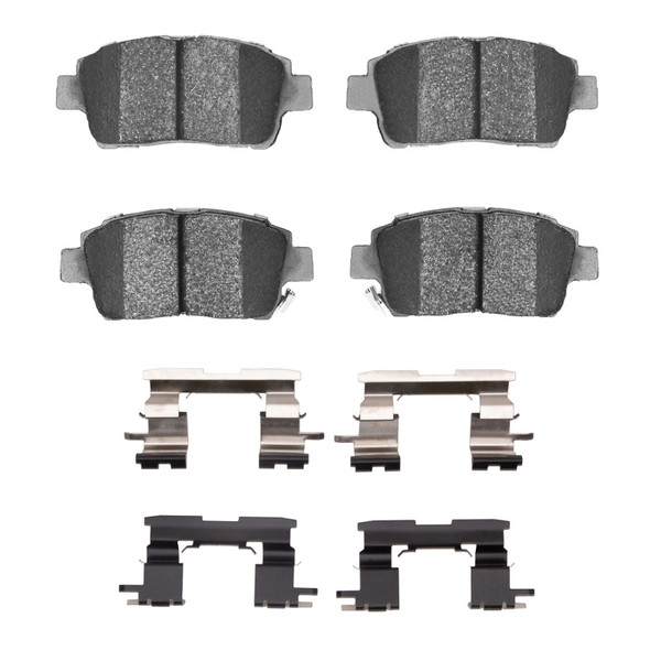 R1 00-00 Toyota Celica Front Semi Met Pads & Hardware Kit - 2311-0822-02