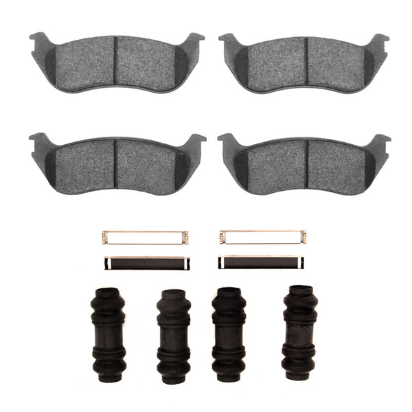 R1 2002-2005 Ford Explorer Rear R1 Semi Met Pads & Hardware Kit - 2311-0881-01
