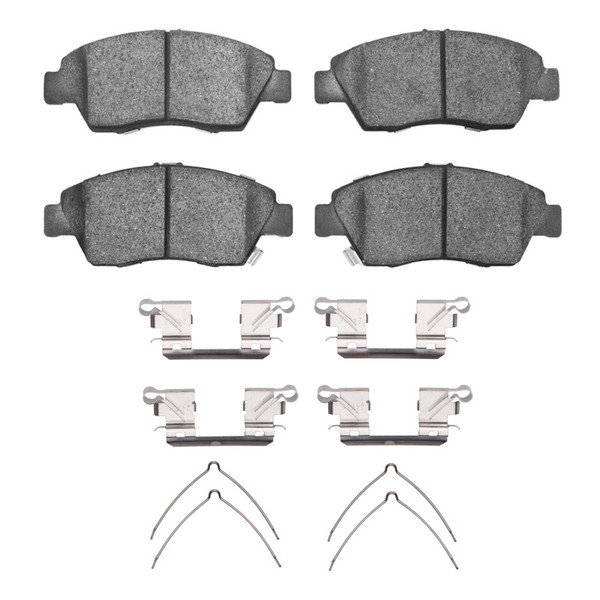 R1 12-15 Acura ILX Front Semi Met Pads & Hardware Kit - 2311-0948-03