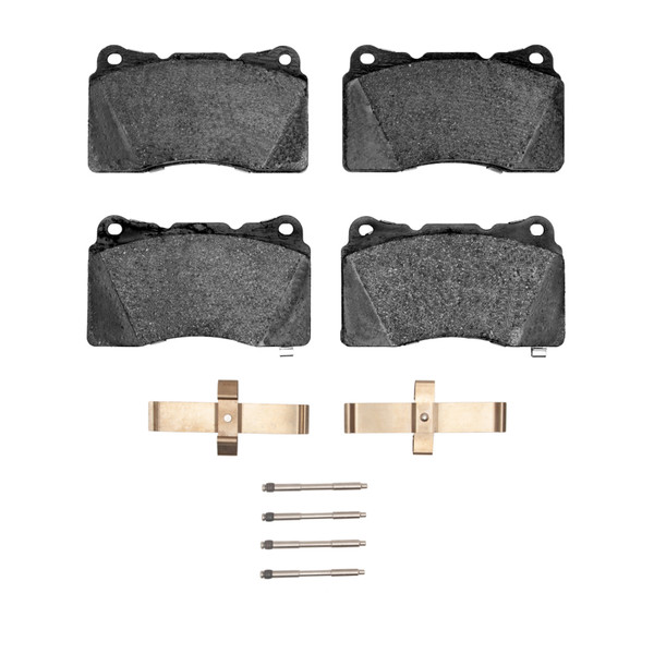 R1 04-08 Acura TL Front Semi Met Pads & Hardware Kit - 2311-1001-05