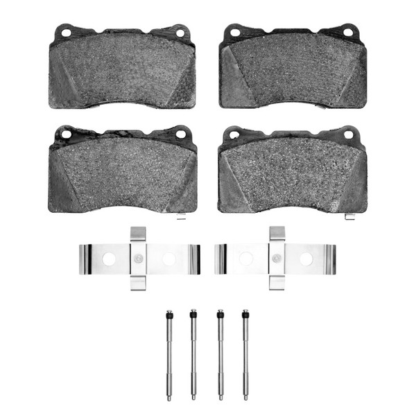 R1 03-15 Mitsubishi Lancer Front Semi Met Pads & Hardware Kit - 2311-1001-08