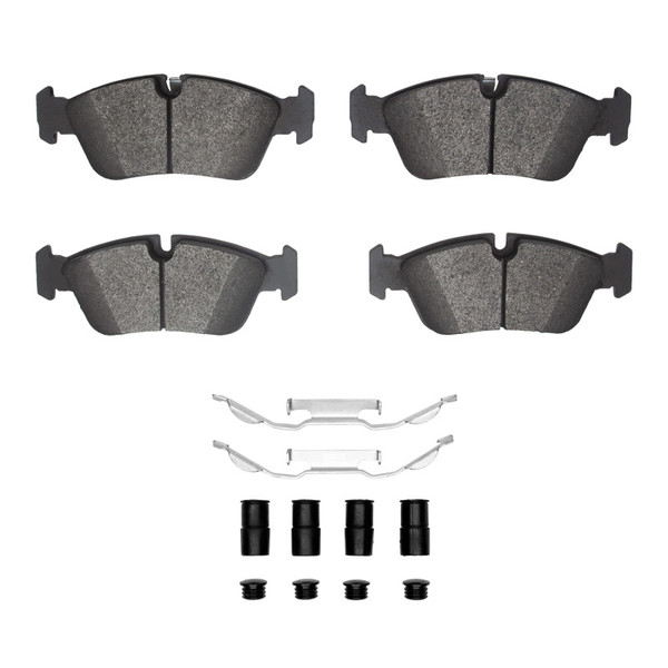 R1 05-06 BMW 120i (Mexico) Front Semi Met Pads & Hardware Kit - 2311-1228-01