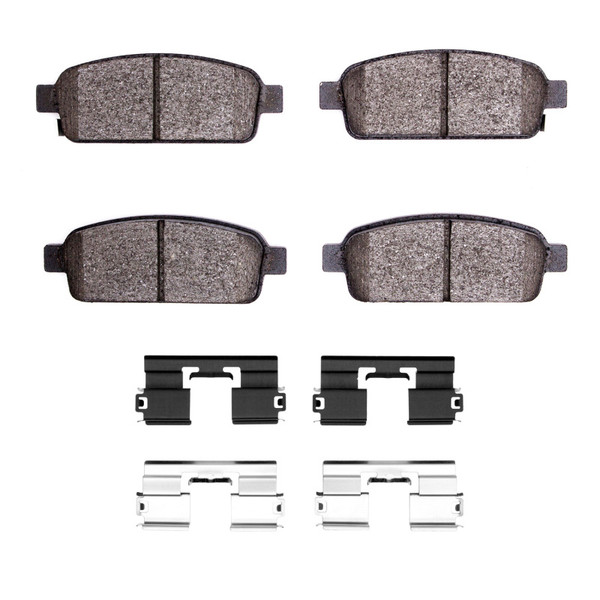 R1 2011-2019 Buick CASCADA Rear R1 Semi Met Pads & Hardware Kit - 2311-1468-01