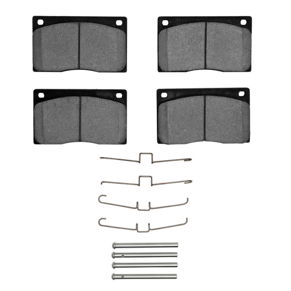 R1 73-97 Jaguar Vanden Plas Front Optimum OE Pads & Hardware Kit - 2551-0135-01