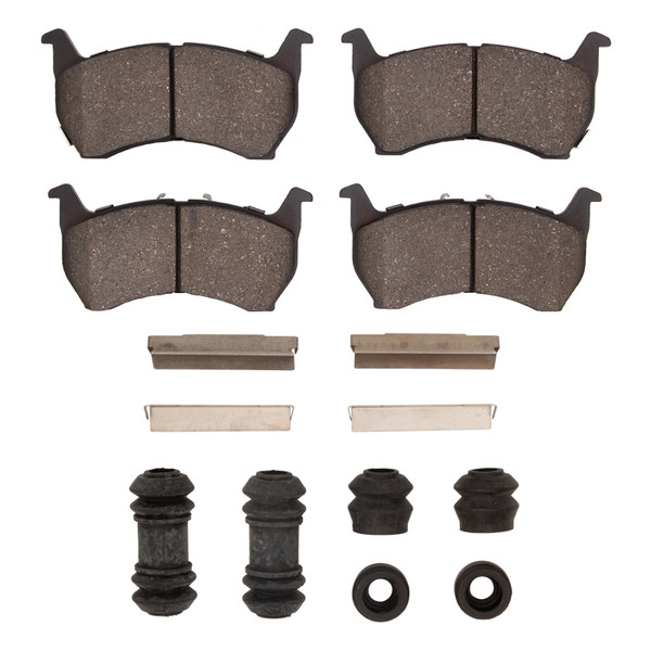 R1 83-87 Mazda 626 Front Optimum OE Pads & Hardware Kit - 2551-0317-01
