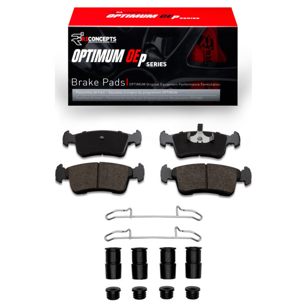 R1 86-94 Suzuki Samurai Front Optimum OE Brake Pads & Hardware Kit - 2551-0359-01